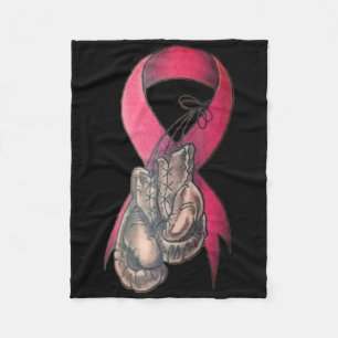 Breast Cancer Shirt Fleece Blanket