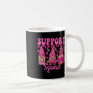 Breast Cancer Shirt For Women Gnomes Support Squad Coffee Mug