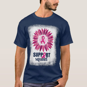Breast Cancer Shirts For Women, Support Squad Sunf