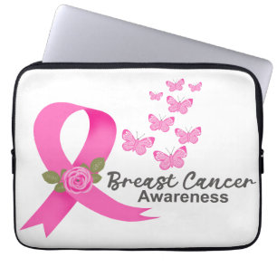BREAST CANCER SUPPORT & AWARENESS LAPTOP SLEEVE