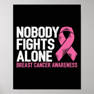 Breast Cancer Support Family Fight Breast Cancer A Poster