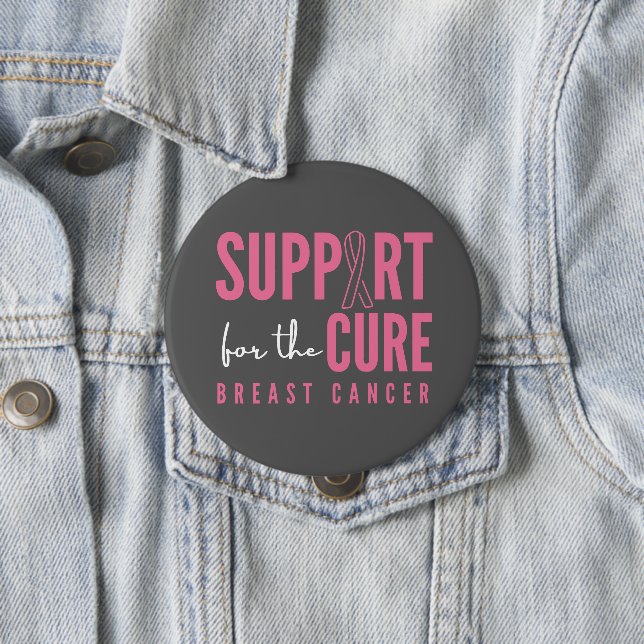 breast cancer. support for the cure. Button (In Situ)