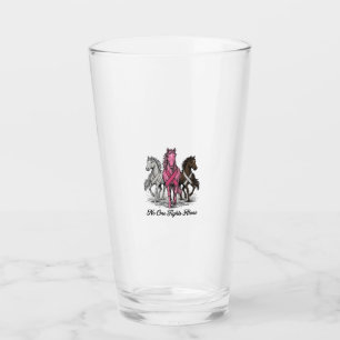 Breast Cancer Support Horse Vector Shirt Design_1 Glass