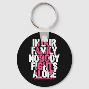 Breast Cancer Support Pink Family Breast Cancer Aw Key Ring