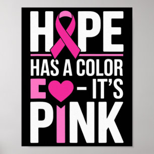 Breast Cancer Support Pink October Breast Cancer A Poster