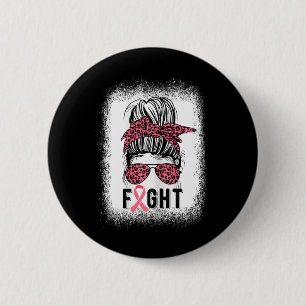 Breast Cancer Support Pink Ribbon Breast Cancer Aw 6 Cm Round Badge