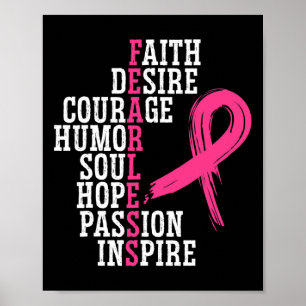 Breast Cancer Support Squad Breast Cancer Awarenes Poster