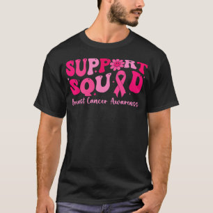 Breast Cancer Support Squad Breast Cancer Survivor T-Shirt