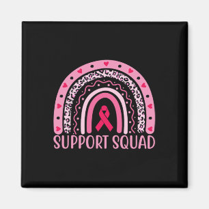 Breast Cancer Support Squad Warrior Breast Cancer Magnet