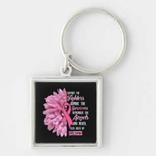 Breast Cancer Support The Fighters Gift For Her Key Ring