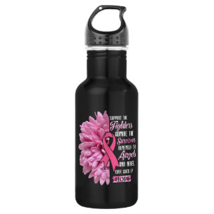 Breast Cancer Support The Fighters Gift For Her T- 532 Ml Water Bottle
