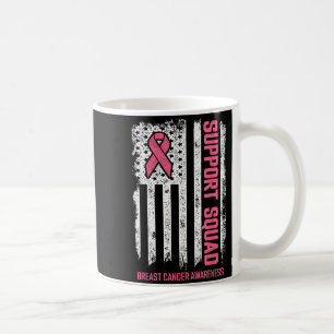 Breast Cancer Suprt Squad Breast Cancer Awareness Coffee Mug