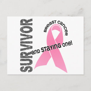 BREAST CANCER Survivor 1 Postcard
