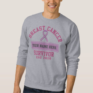 Breast Cancer Survivor ($29.95) PERSONALIZE IT! Sweatshirt