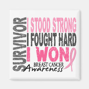 Breast Cancer Survivor 4 Magnet