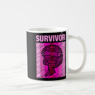 Breast Cancer Survivor African American Woman Nk A Coffee Mug