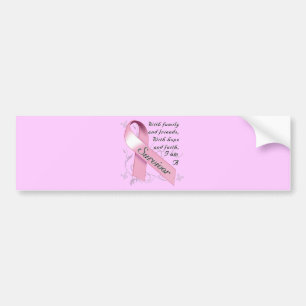 Breast Cancer Survivor Bumper Sticker