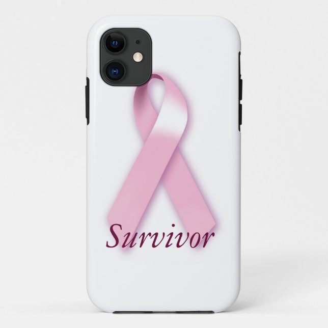 Breast Cancer Survivor Case-Mate iPhone Case (Back)