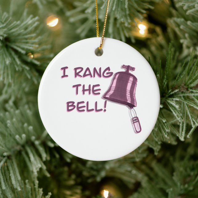 Breast Cancer Survivor Ceramic Ornament (Tree)