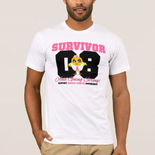Breast Cancer Survivor Chick 08 Years T-Shirt