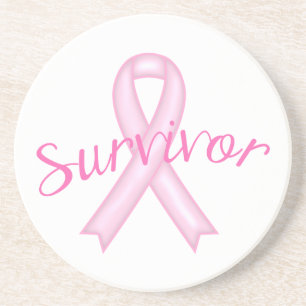 Breast Cancer Survivor Coaster