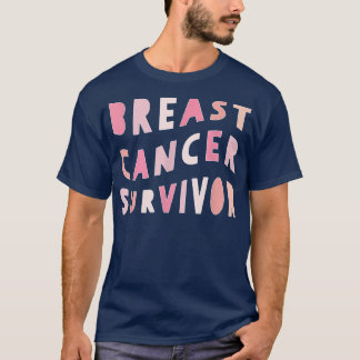 Breast Cancer Survivor Fight Pink Ribbon Strong Wo T-Shirt