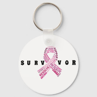 Breast Cancer Survivor Key chain