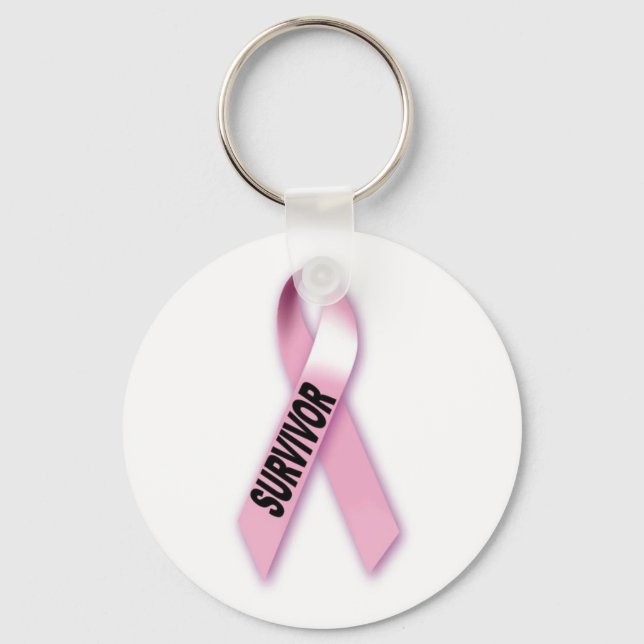 Breast Cancer Survivor Key Ring (Front)