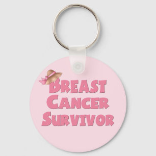 Breast Cancer Survivor Key Ring