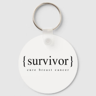 Breast Cancer Survivor Key Ring