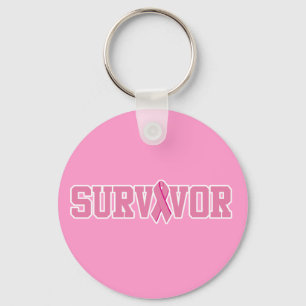 Breast Cancer Survivor  Key Ring
