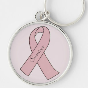 Breast Cancer Survivor - Keychain