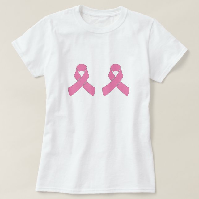 Breast cancer survivor mastectomy T-Shirt (Design Front)