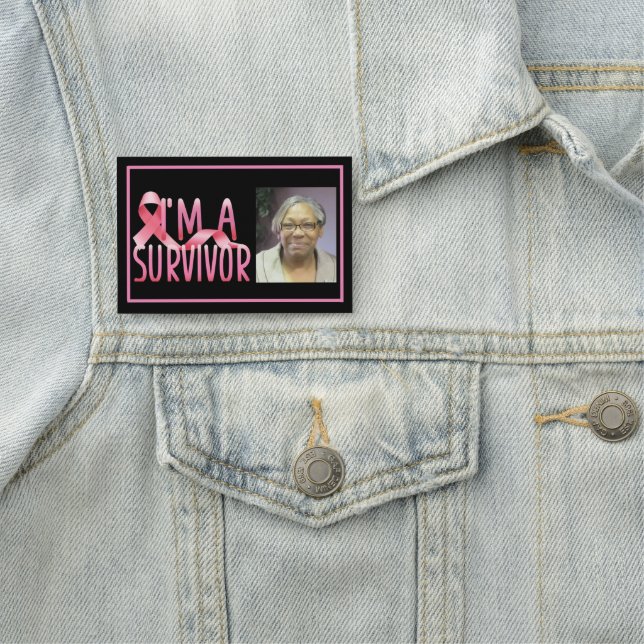 Breast Cancer Survivor Name Tag (In Situ)