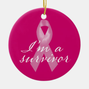 Breast Cancer Survivor Ornament