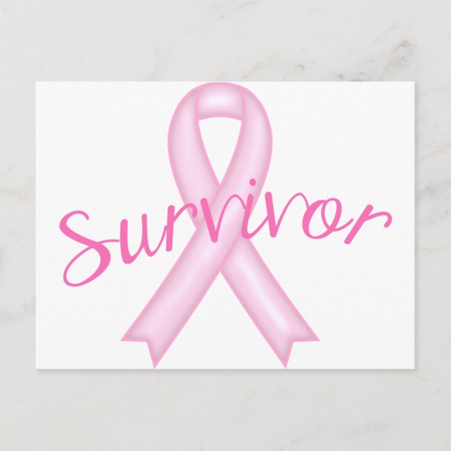 Breast Cancer Survivor Postcard (Front)