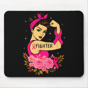 Breast Cancer Survivor Rosie Riveter Nk Awareness  Mouse Pad