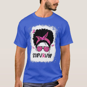 Breast Cancer Survivor Rosie Riveter Pink Awarenes T-Shirt
