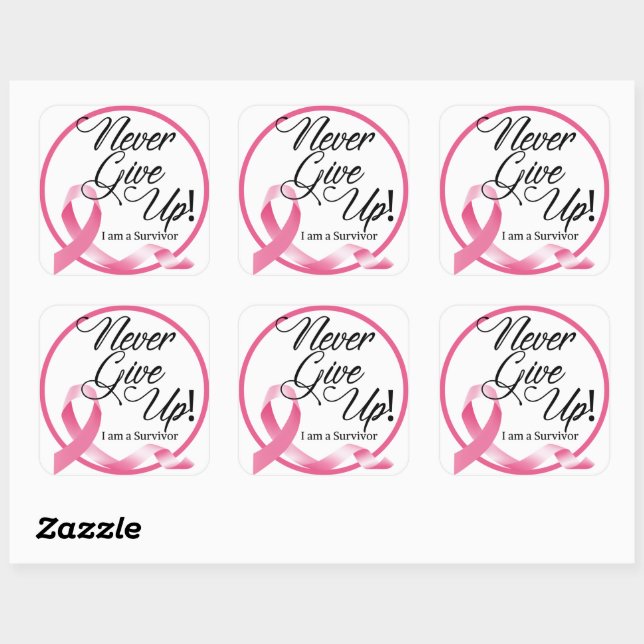 Breast Cancer Survivor Sticker (Sheet)