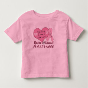 Breast Cancer Survivor Toddler Long Sleeve Toddler T-Shirt