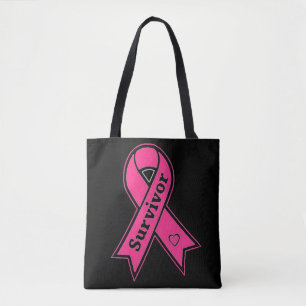Breast Cancer Survivor Tote Bag