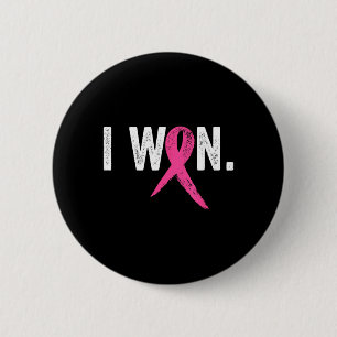 Breast Cancer Survivor Won Breast Cancer Awareness 6 Cm Round Badge