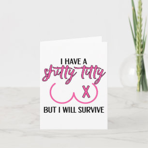 Breast Cancer Tees  Card
