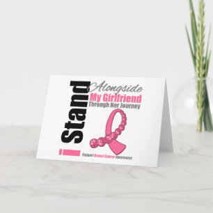 Breast Cancer Through Her Journey Girlfriend Card