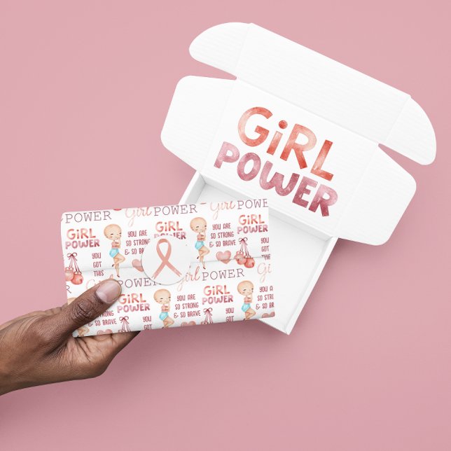 Breast Cancer Tissue Paper (Empower someone who has cancer with this personalized tissue paper! )