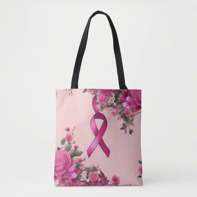 Breast Cancer Tote Bag (Front)