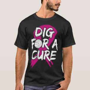 Breast Cancer Volleyll Pink Ribbon Surgery Carcino T-Shirt