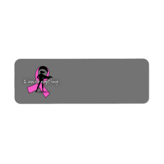 Breast Cancer Warrior Address Labels