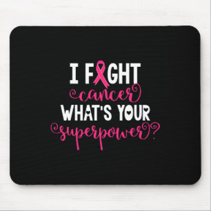 Breast Cancer Warrior Awareness Support Believe Su Mouse Pad