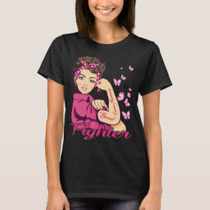 Breast Cancer Warrior Awareness Tee Support Believ